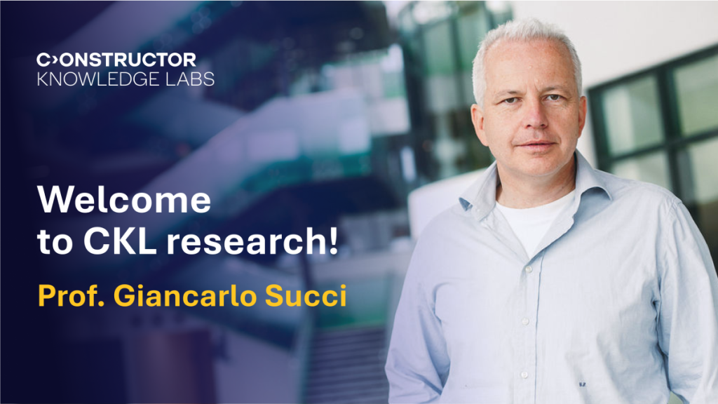 Professor Giancarlo Succi